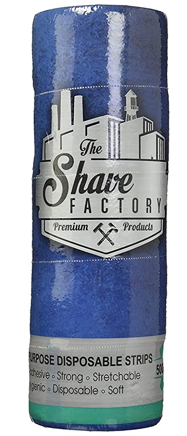 Shaving Factory Neck Strip 100 strips - 5 roll pack